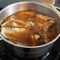 El cooksnap de Itziar cuando hizo Sopa de pescado.