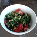 えりきゃんでぃ's cooksnap of when they made ほうれん草とトマトのツナドレッシング.