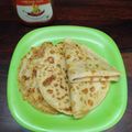 Swati Bharadwaj's cooksnap of when they made ডিম ময়দার চিলা (dim moidar chilla recipe in Bengali).