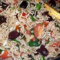 lyssabrooke's cooksnap of when they made Warm Rice & Olive Salad.