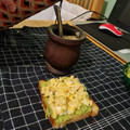 El cooksnap de Darío Sanchez cuando hizo Tostadas de Aguacate y Huevo.