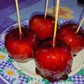 El cooksnap de Verito MB cuando hizo Manzanas acarameladas.