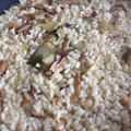 El cooksnap de Paco cuando hizo Risotto de alcachofas y boletus.