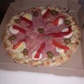 El cooksnap de Maria daniela Lucero cuando hizo Pizza especial de pollo y jamón.