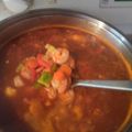El cooksnap de Ruby Rojas cuando hizo Caldo de camarón 🍤.