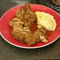 chef R.Harris's cooksnap of when they made Pork tenderloin with plum sauce.