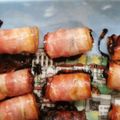 Cooksnap de Marina Nhamba quando cozinhou Tâmaras enroladas em Bacon.