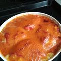 El cooksnap de Carmen Luque Comez cuando hizo Pimientos del piquillo rellenos de merluza y langostinos.