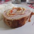 El cooksnap de Fer en la Cocina cuando hizo Arrollado de Bondiola.