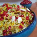 کوک اسنپ موسوی بعد از امتحان کردن انار پلو شیرازی شام شب یلدا.