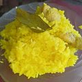 Cooksnap dari Nina Nitalia untuk resep Nasi Kuning Rice Cooker a. k. a (Tumpeng Mini)
