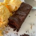 El cooksnap de Javi Salas cuando hizo Brownie de Cacao.