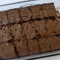 El cooksnap de Agustina Asial cuando hizo Brownie de chocolate en polvo.