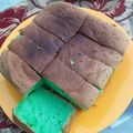 Cooksnap dari DEWI SARASWATI untuk resep Pandan Ogura Cake