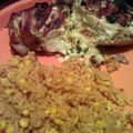 Dilemmainthekitchen's cooksnap of when they made stuffed chicken wrapped in bacon.