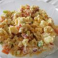 Cooksnap από Athina στη συνταγή Πατατοσαλάτα γερμανική πολύχρωμη (Kartoffelsalat)