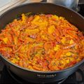 El cooksnap de Jesús Ruiz cuando hizo Bacalao al ajoarriero con patatas.