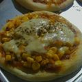 Cooksnap dari Ummi Umar untuk resep Corn Pizza / Pizza Jagung Kilatt iritt dengan keju Mozarella KW