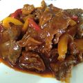 Cooksnap dari Tri Pratiwi untuk resep Daging sapi lada hitam paprika