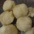 El cooksnap de Anto Rozzle cuando hizo Bombas de papa, rellenas con jamón y queso.