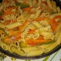El cooksnap de Carina Cavallone cuando hizo Salteado de fideos con vegetales.