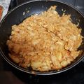 El cooksnap de Julio Calatrava cuando hizo Coliflor rehogada con ajo y pimentón.