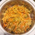 Karan Tripathi (Food Fanatic) का कुकस्नैप जब उन्होंने पत्तागोभी मटर गाजर सब्ज़ी (patta gobi matar gajar sabzi recipe in Hindi) बनाया था।