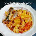 Cooksnap Nur Azliani Amer semasa beliau membuat Sardin Bunga Kantan Teringat Isteri.