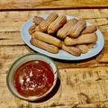 Paweł Kwieciński's cooksnap of when they made Churros.