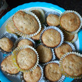 El cooksnap de Cristina Acosta cuando hizo Cupcakes de banana SIN TACC.