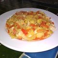 El cooksnap de Namaste cuando hizo Pollo salteado con Piña.