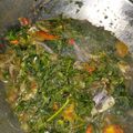 Cooksnap dari Ferry Koesoema untuk resep Ikan peda daun singkong sambal ijo