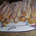 El cooksnap de Agustina Matis cuando hizo Churros.