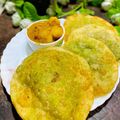 Barnali Saha's cooksnap of when they made করাইশুঁটির কচুরি (Koraisuntir Kochuri recipe in Bengali).