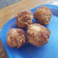 Cooksnap dari putri djayusman untuk resep Bola bola nasi keju bekal sekolah anak