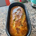 El cooksnap de Alicia Puglisi cuando hizo Budín salado cebollita parmesano y nueces.