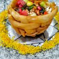 Dr Kavita Kasliwal का कुकस्नैप जब उन्होंने चटाई कटोरी चाट (Chatai katori chaat recipe in Hindi) बनाया था।