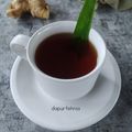 Cooksnap dari dapurtehnia untuk resep Teh Jahe Pandan