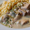 Mónika Gyurászné Cooksnap-ja, amikor elkészítette a(z) Tárkonyos-borsos-tejfölös tokány! 🐖 receptet.