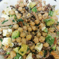 El cooksnap de Francisco Lobato Lopez cuando hizo Ensalada de garbanzos y setas con salsa de nueces, mostaza y miel.