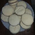 El cooksnap de andrea diaz cuando hizo Alfajores de Maicena.