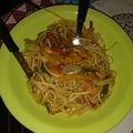 El cooksnap de Florencia Tapia cuando hizo Fideos salteados con verdura (Chow Mein).