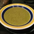 El cooksnap de Néstor Ayose cuando hizo Crema de calabacín.
