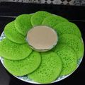 Cooksnap dari renie untuk resep Serabi pandan kuah kinca