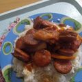 Cooksnap από konstadina στη συνταγή Jambalaya παραλλαγή με λουκάνικα και πιπεριές