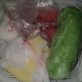 Cooksnap dari Auliana untuk resep Es Pisang Ijo Keju Bungkus