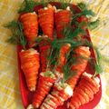 krystaball80's cooksnap of when they made Easter Crescent Roll Carrots Filled With Egg Salad.