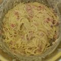 Beáta Kelemen Cooksnap-ja, amikor elkészítette a(z) Carbonara spagetti receptet.