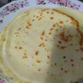 El cooksnap de Ana cuando hizo Panqueques o masa para canelones.