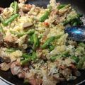 Cooksnap của Thái Dương khi họ làm theo món Cơm chiên tôm